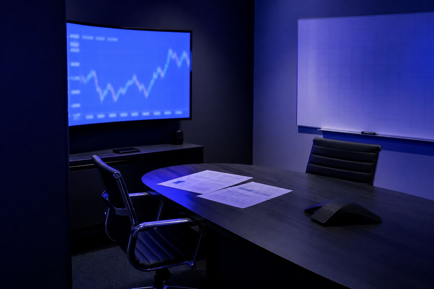 Briefing room for open communication